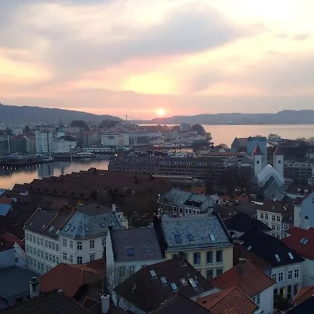 Apartment Stunning View Of The City Of Fjords *